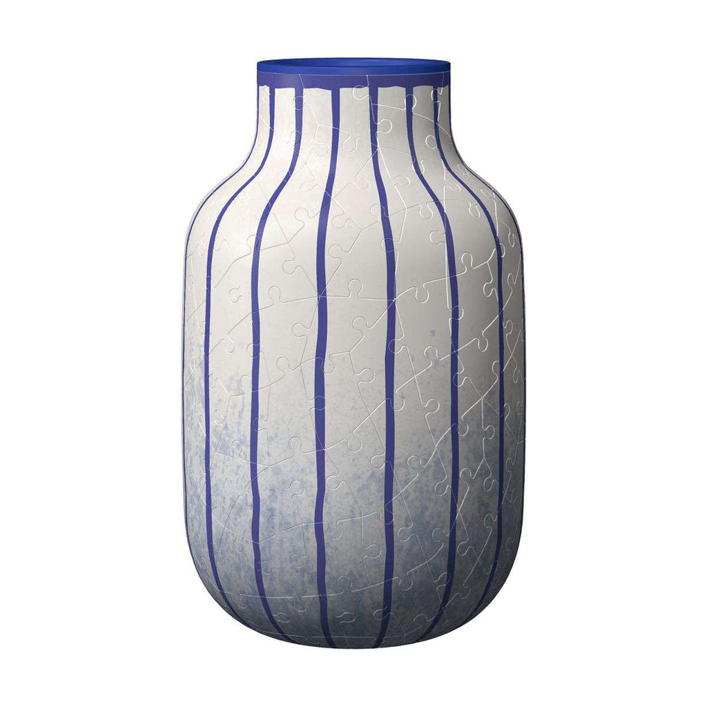 ** Pre-Order ** Striped Flower Vase 3D Jigsaw Puzzle (Ravensburger) - Image 2