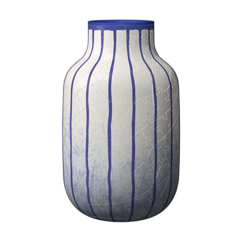 ** Pre-Order ** Striped Flower Vase 3D Jigsaw Puzzle (Ravensburger) - Image 2
