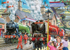 Artwork: Checking the Line – 1000 Piece Jigsaw Puzzle (House of Puzzles)