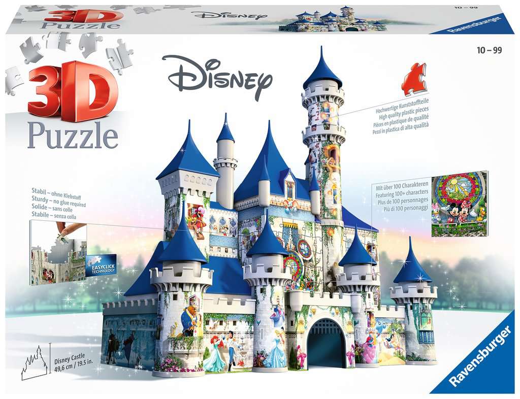 Disney Castle – 216 Piece 3D Puzzle (Ravensburger)