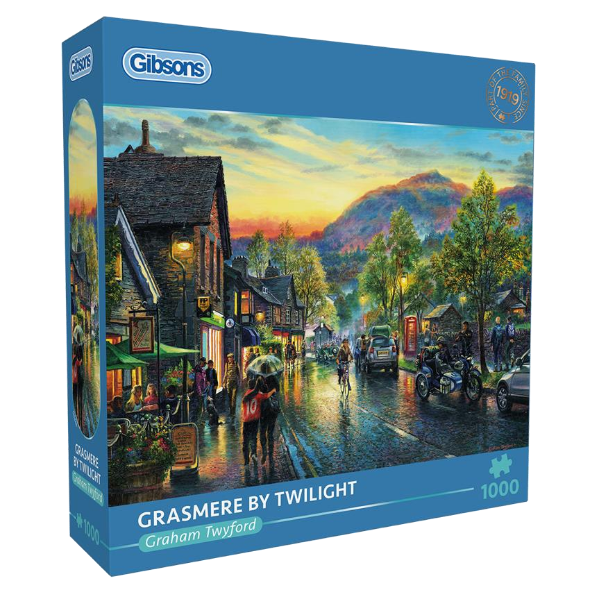 Grasmere by Twilight by Graham Twyford – 1000 Piece Jigsaw Puzzle (Gibsons)