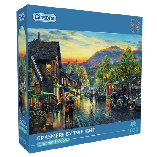 Grasmere by Twilight by Graham Twyford – 1000 Piece Jigsaw Puzzle (Gibsons)