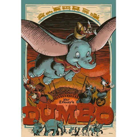 Artwork: Disney 100th Anniversary Dumbo – 300 Piece Jigsaw Puzzle (Ravensburger)