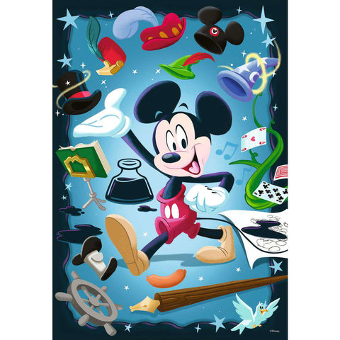 Artwork: Disney 100th Anniversary Mickey Mouse – 300 Piece Jigsaw Puzzle (Ravensburger)