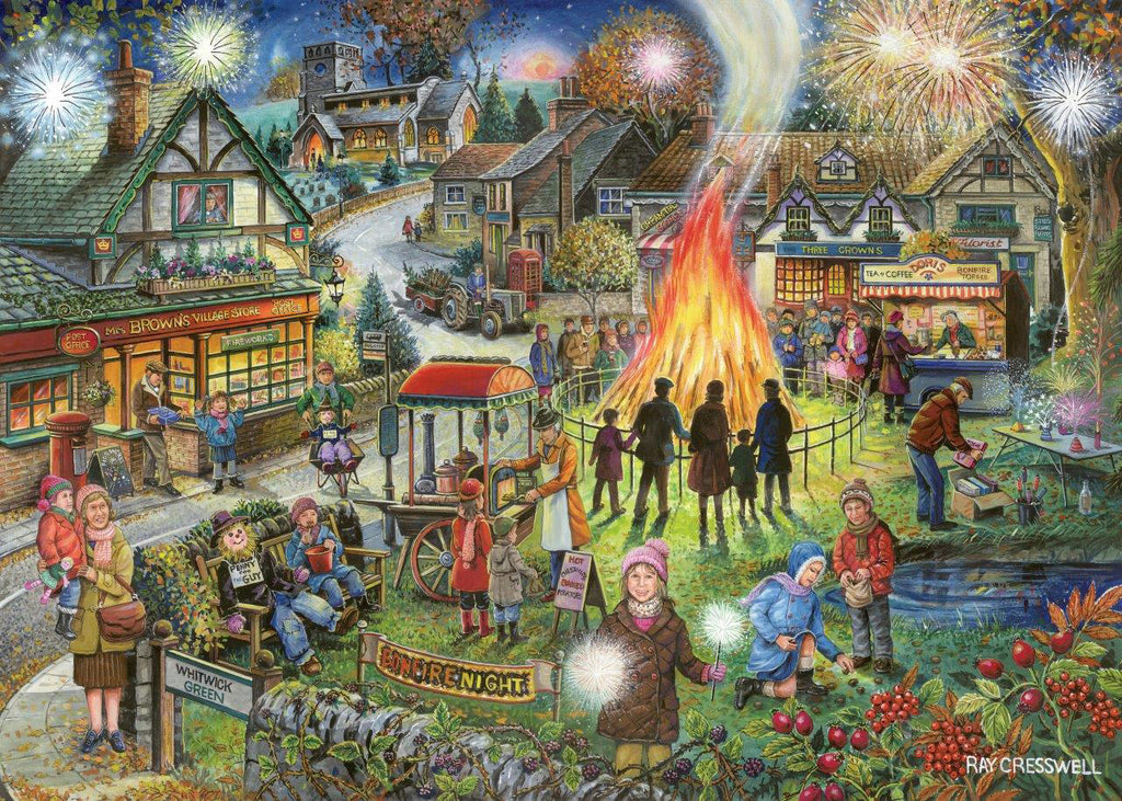 Seasons On The Green – 4 x 500 Piece Jigsaw Puzzle (HOP)