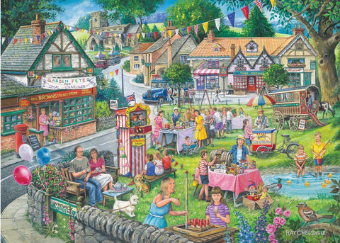 Seasons On The Green – 4 x 500 Piece Jigsaw Puzzle (HOP)