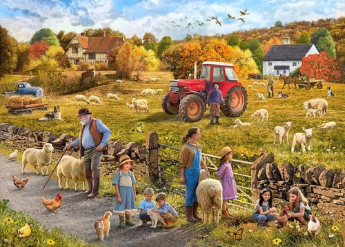 Happy Harvest by Greg Giordano – 1000 Piece Jigsaw Puzzle (Gibsons)