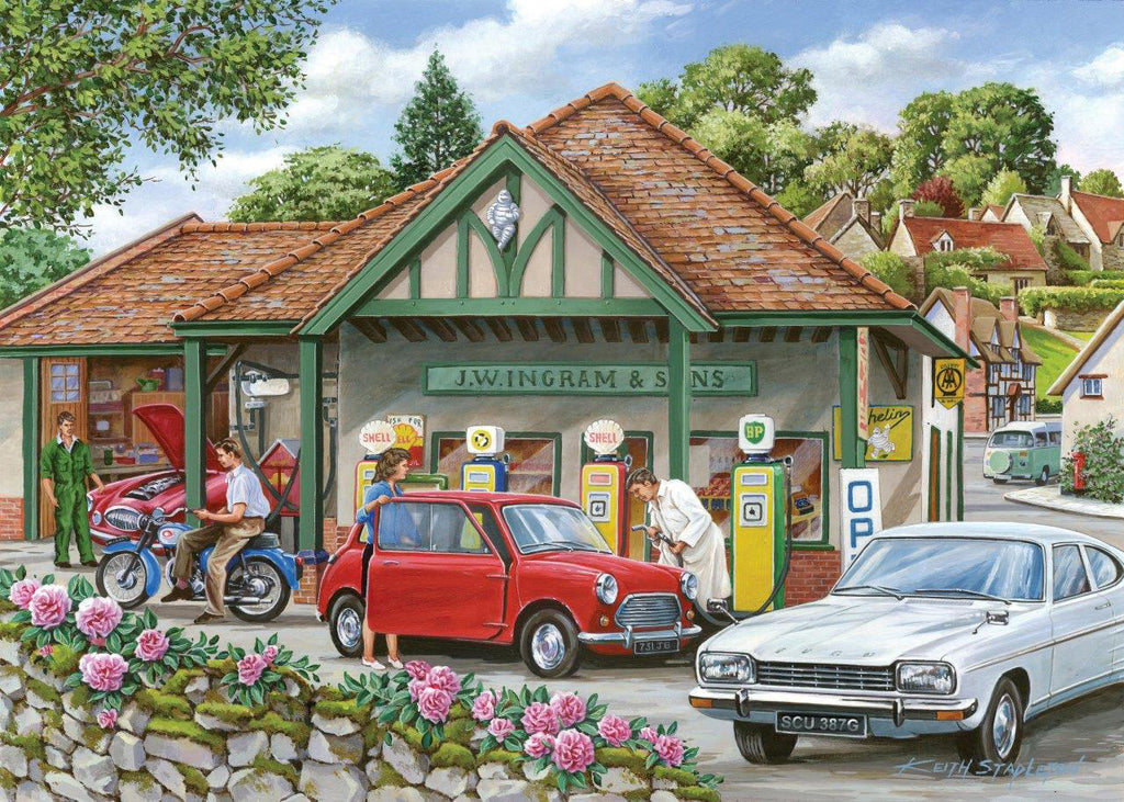 Nice Day For A Drive – 4 x 500 Piece Jigsaw Puzzle (HOP)