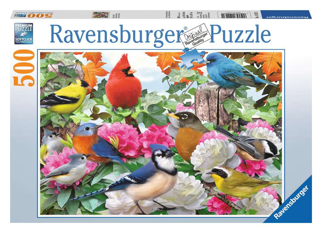 Garden Birds – 500 Piece Jigsaw Puzzle (Ravensburger)