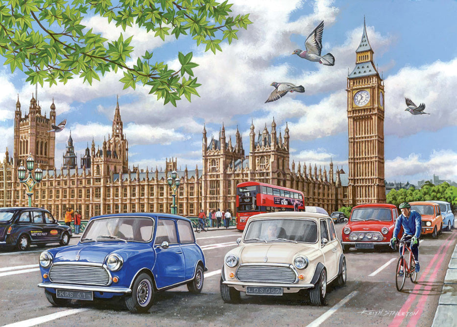 Nice Day For A Drive – 4 x 500 Piece Jigsaw Puzzle (HOP)