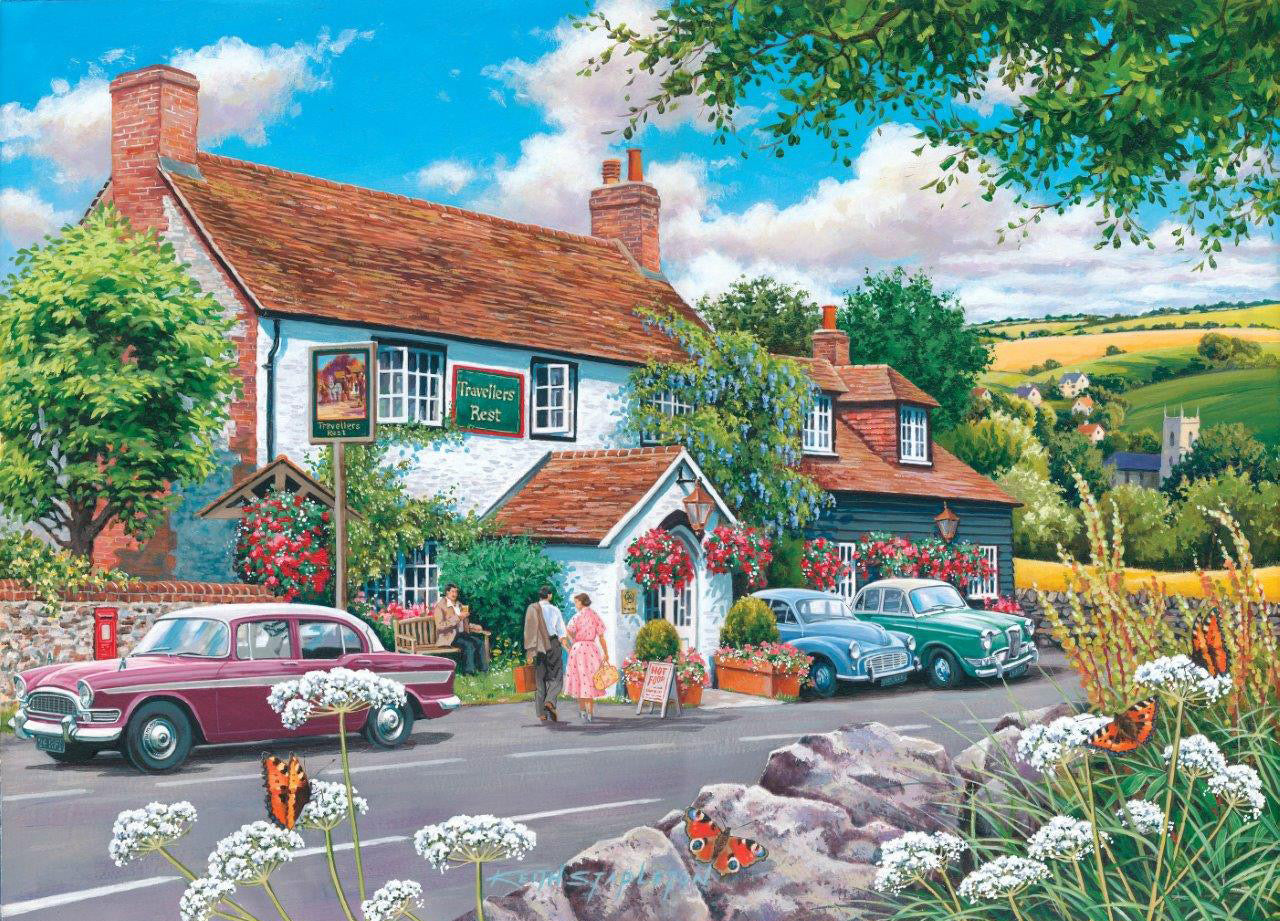 Tales From The Tavern – 4 x 500 Piece Jigsaw Puzzle (HOP)