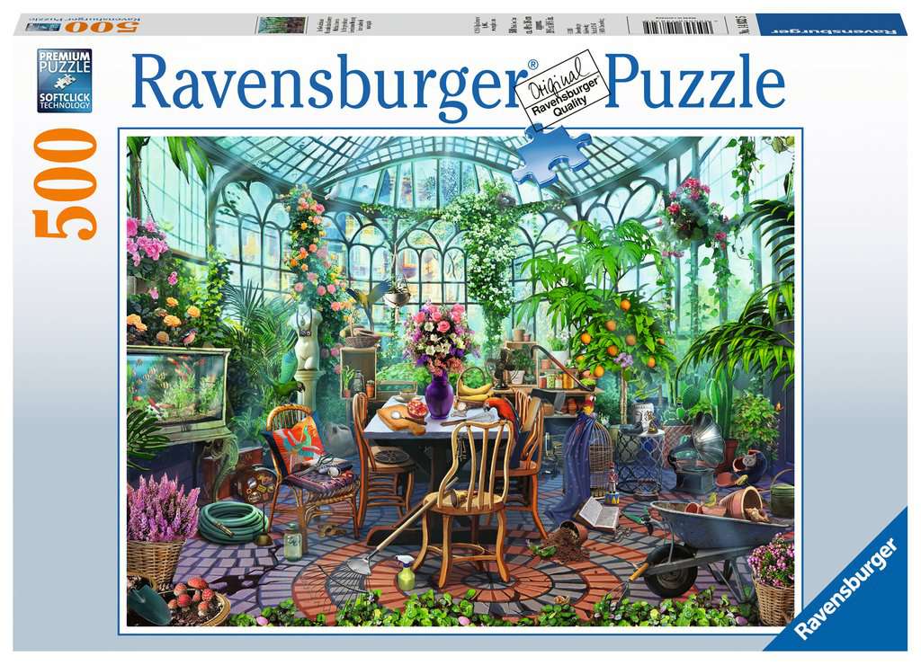 Greenhouse Morning – 500 Piece Jigsaw Puzzle (Ravensburger)