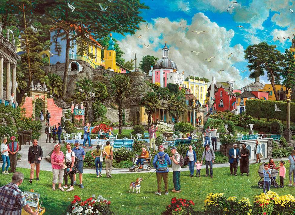 Portmeirion – 1000 Piece Jigsaw Puzzle (Gibsons)