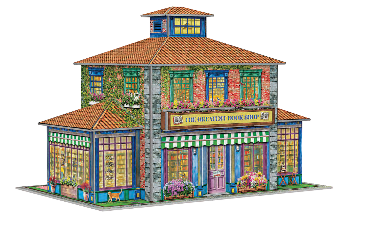 *** Pre-Order *** Eurographics - 3D Bookstore - 1100 Pieces