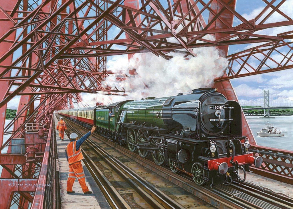 Steaming Along – 4 x 500 Piece Jigsaw Puzzle (HOP)
