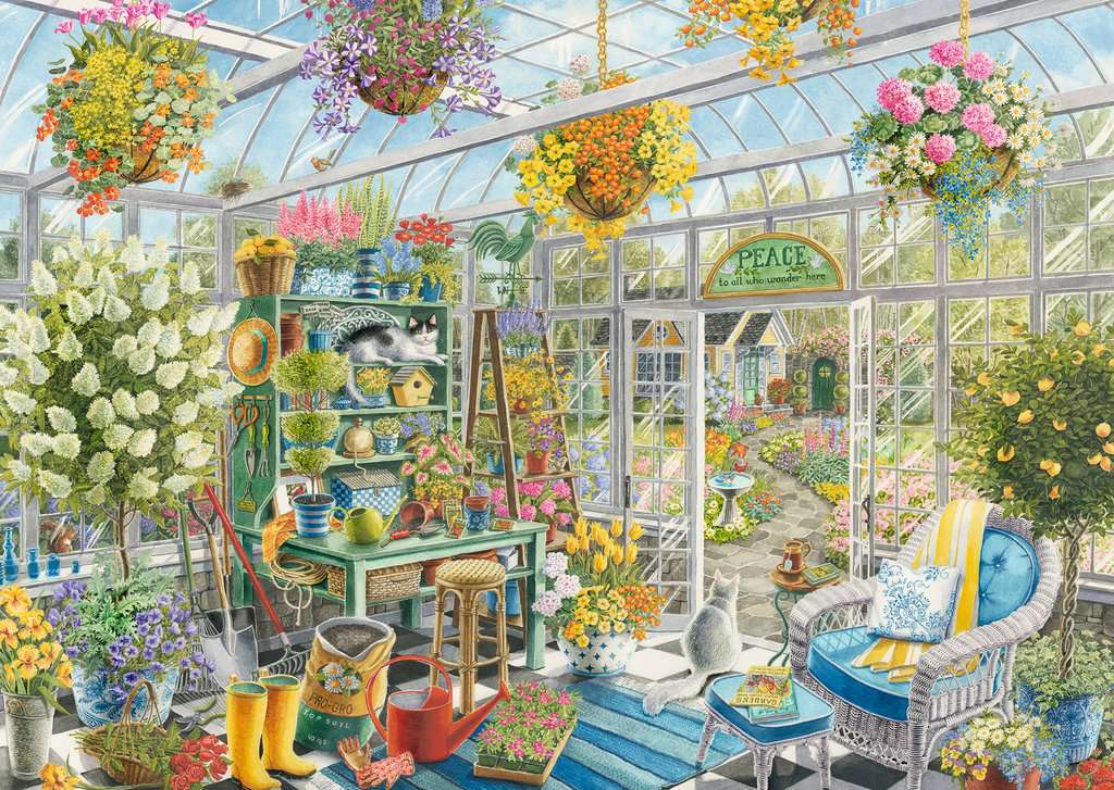Greenhouse Heaven – 300 Piece Jigsaw Puzzle (Ravensburger)