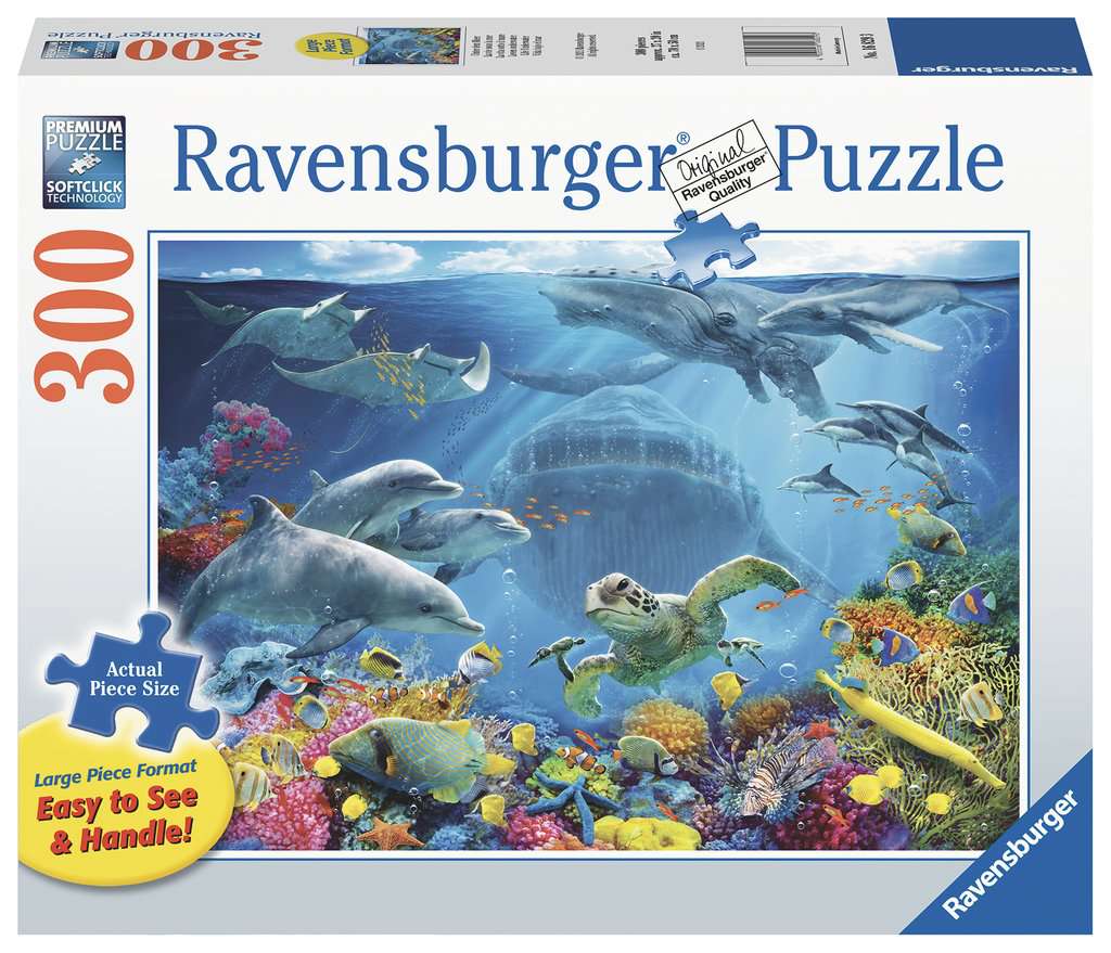Life Underwater – 300 Piece Jigsaw Puzzle (Ravensburger)
