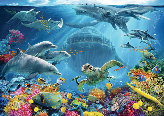 Ravensburger - Life Underwater - 300 Piece Large Format Jigsaw Puzzle