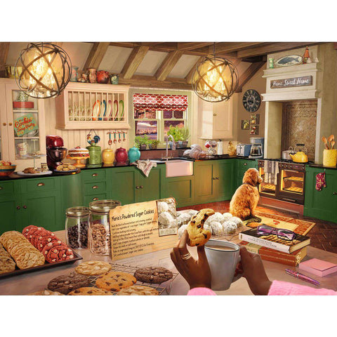 Artwork: Cozy Kitchen – 750 Piece Jigsaw Puzzle (Ravensburger)