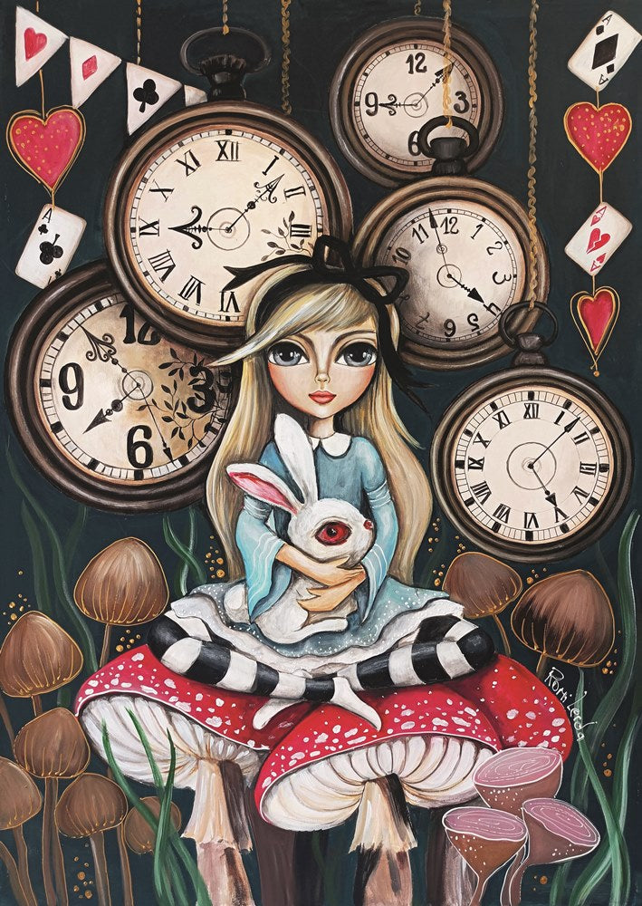 Artwork: Alice Time - 1000 Piece Jigsaw Puzzle (Magnolia)