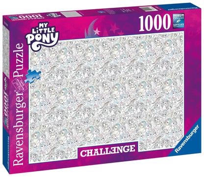 Ravensburger - Challenge - My Little Pony - 1000 Piece Jigsaw Puzzle