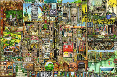 Bizarre Town by Colin Thompson – 5000 Piece Jigsaw Puzzle (Ravensburger)