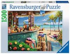 Beach Bar Breezes – 1500 Piece Jigsaw Puzzle (Ravensburger)