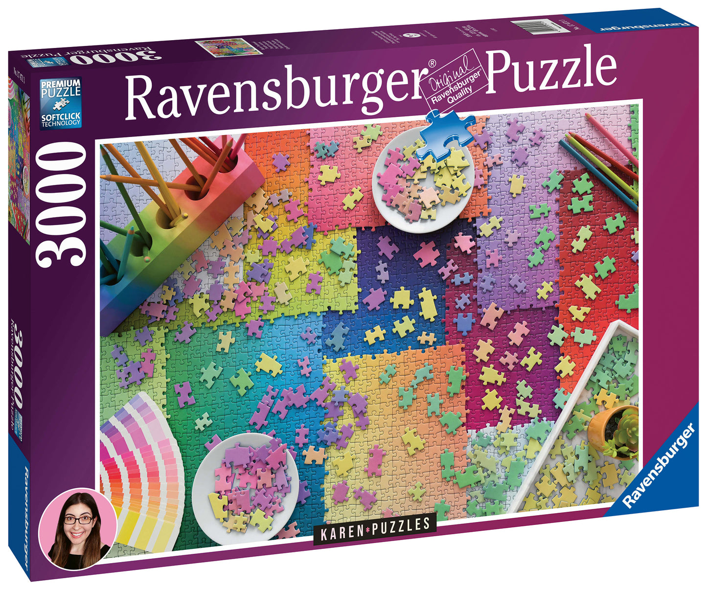 Ravensburger - Karen Puzzles - 3000 Piece Jigsaw Puzzle
