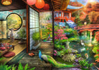Kyoto Japanese Garden Teahouse – 1000 Piece Jigsaw Puzzle (Ravensburger)