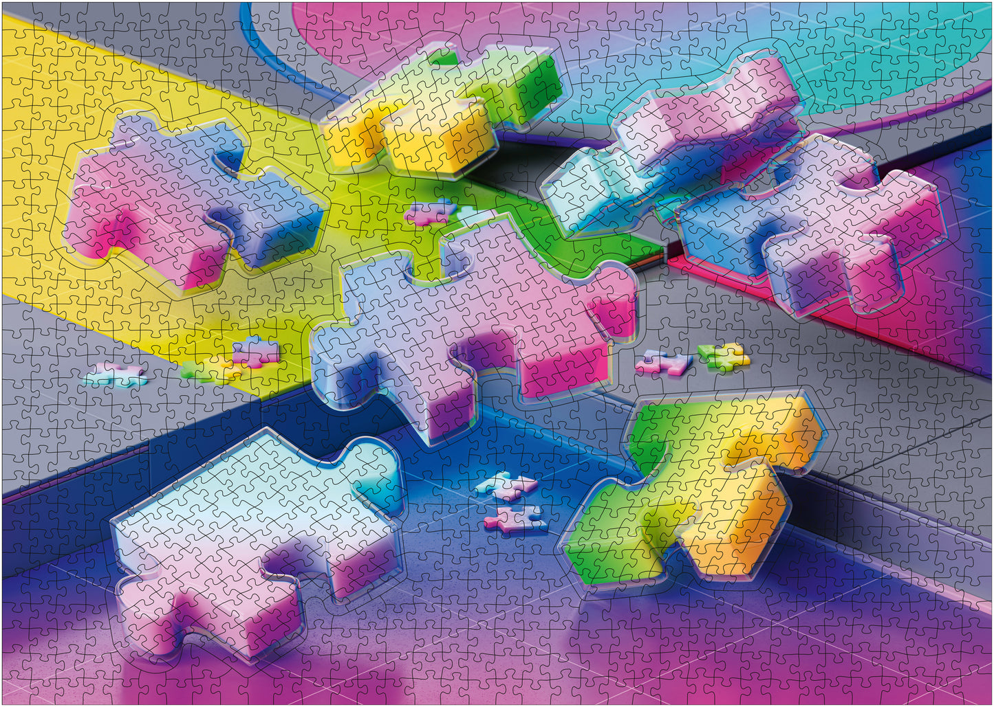Ravensburger - Karen Puzzles - 1027 Piece Jigsaw Puzzle