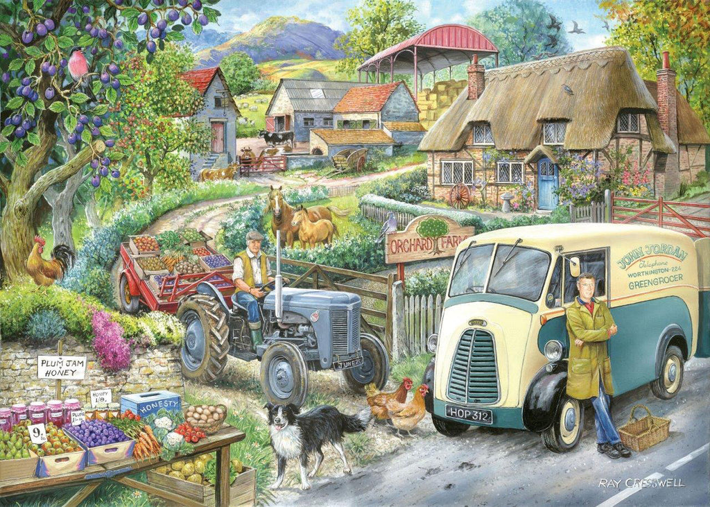 Artwork: Plum Jam – 500 Piece Jigsaw Puzzle (House of Puzzles)