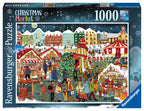 The Christmas Market – 1000 Piece Jigsaw Puzzle (Ravensburger)