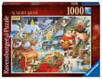 Christmas Puzzle "Almost Done" Limited Edition No.27 2023 – 1000 Piece Jigsaw Puzzle (Ravensburger)