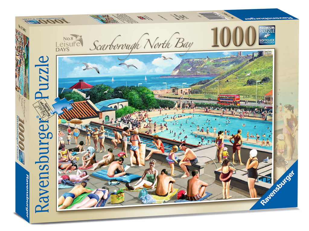 Scarborough North Bay & Pool – 1000 Piece Jigsaw Puzzle (Ravensburger)