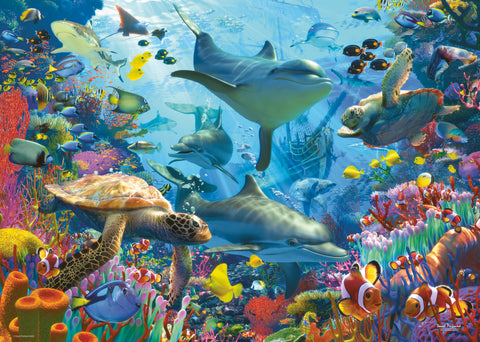 Coral Retreat – 1000 Piece Jigsaw Puzzle (Ravensburger)