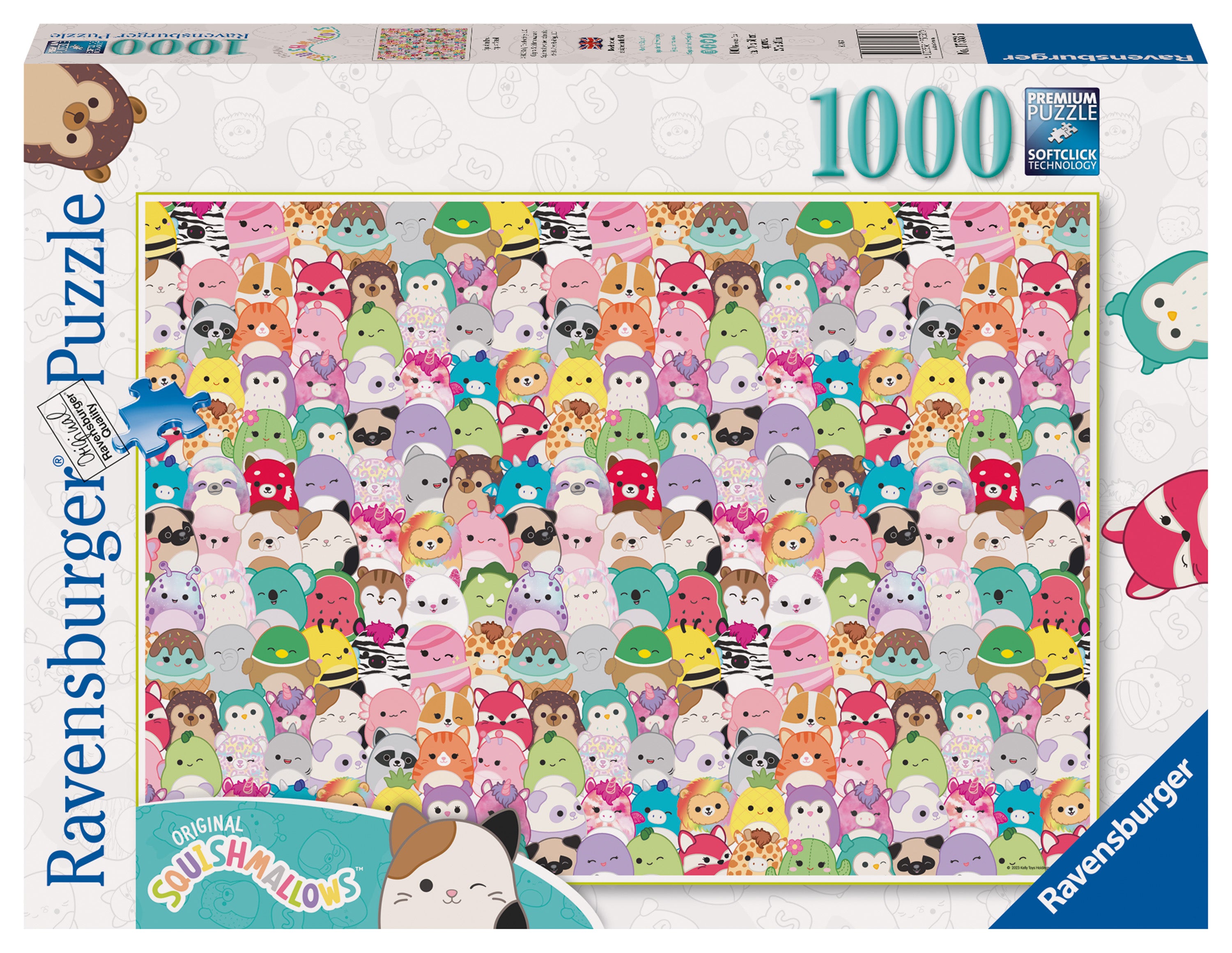 Squishmallows – 1000 Piece Jigsaw Puzzle (Ravensburger)