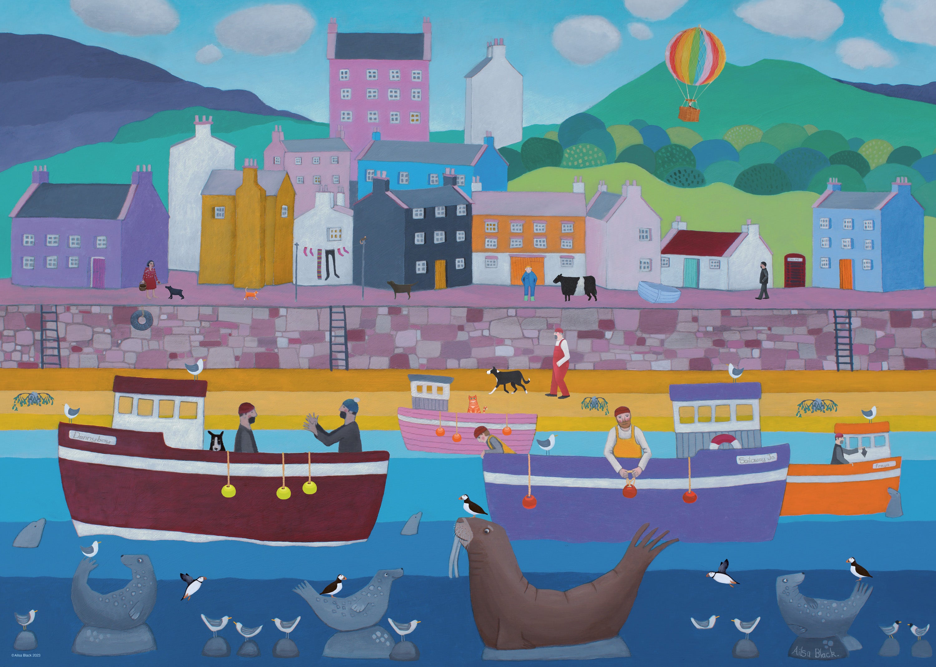 Harbour Life – 1000 Piece Jigsaw Puzzle (Ravensburger)