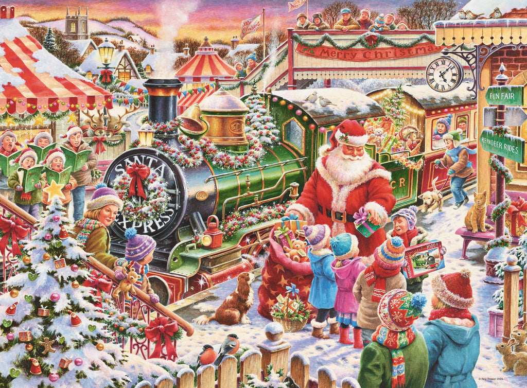 Roy Trower Christmas Collection no.2 – 4 x 500 Piece Jigsaw Puzzle (Ravensburger)