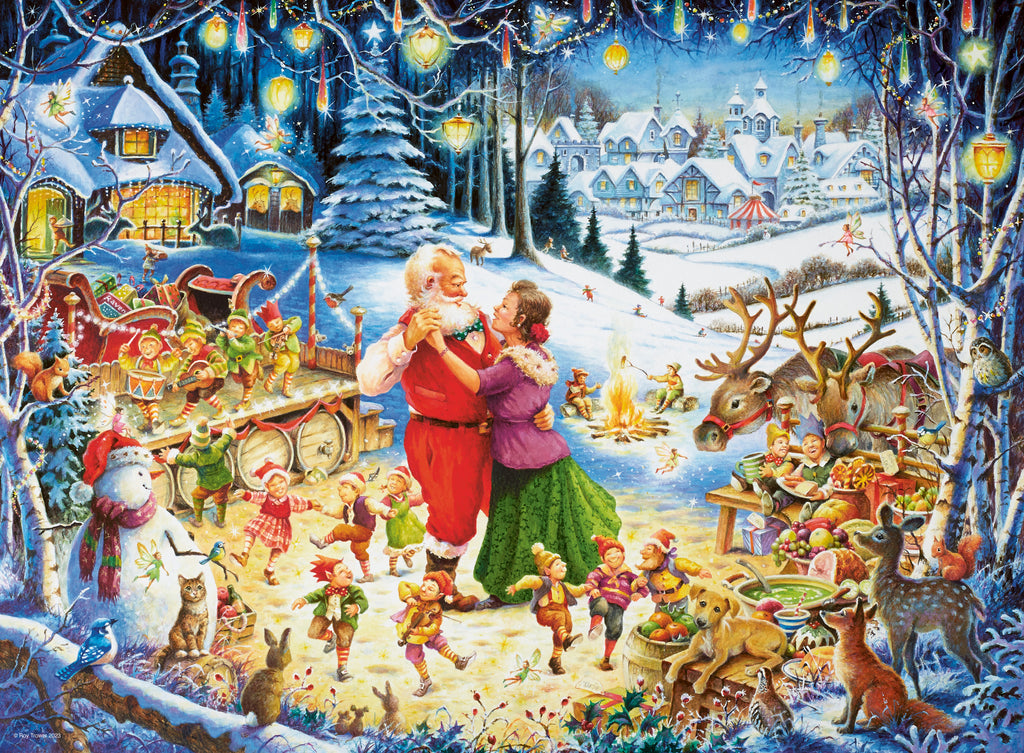 Roy Trower Christmas Collection no.2 – 4 x 500 Piece Jigsaw Puzzle (Ravensburger)