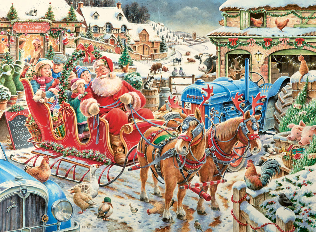 Roy Trower Christmas Collection no.2 – 4 x 500 Piece Jigsaw Puzzle (Ravensburger)