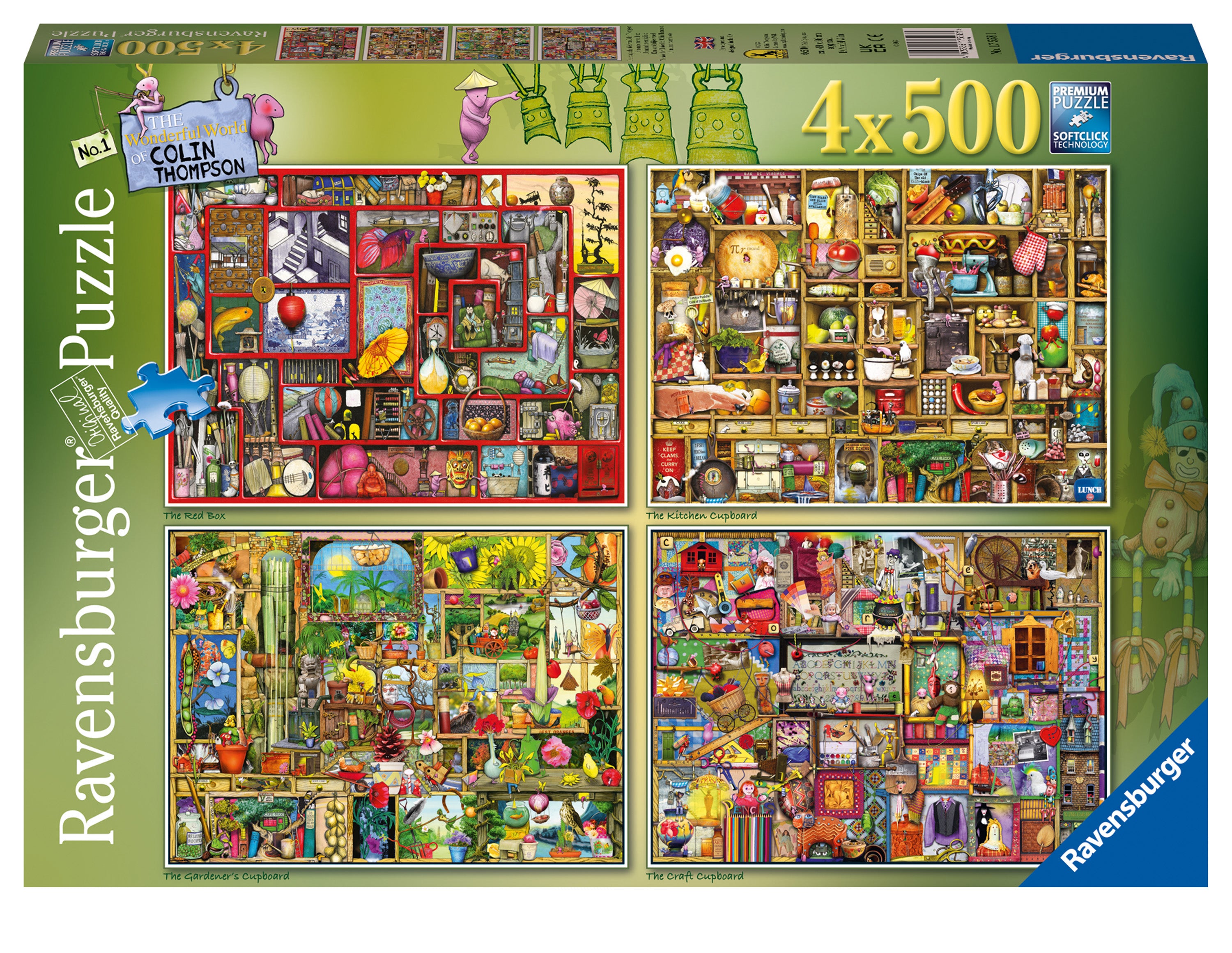 Wonderful World Of Colin Thompson No 1 4 X 500 Piece Jigsaw Puzzle wonderful-world-of-colin-thompson-no-1-4-x-500-piece-jigsaw-puzzle