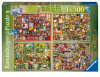 * Damaged * Wonderful World of Colin Thompson No.1 – 4 x 500 Piece Jigsaw Puzzle (Ravensburger)