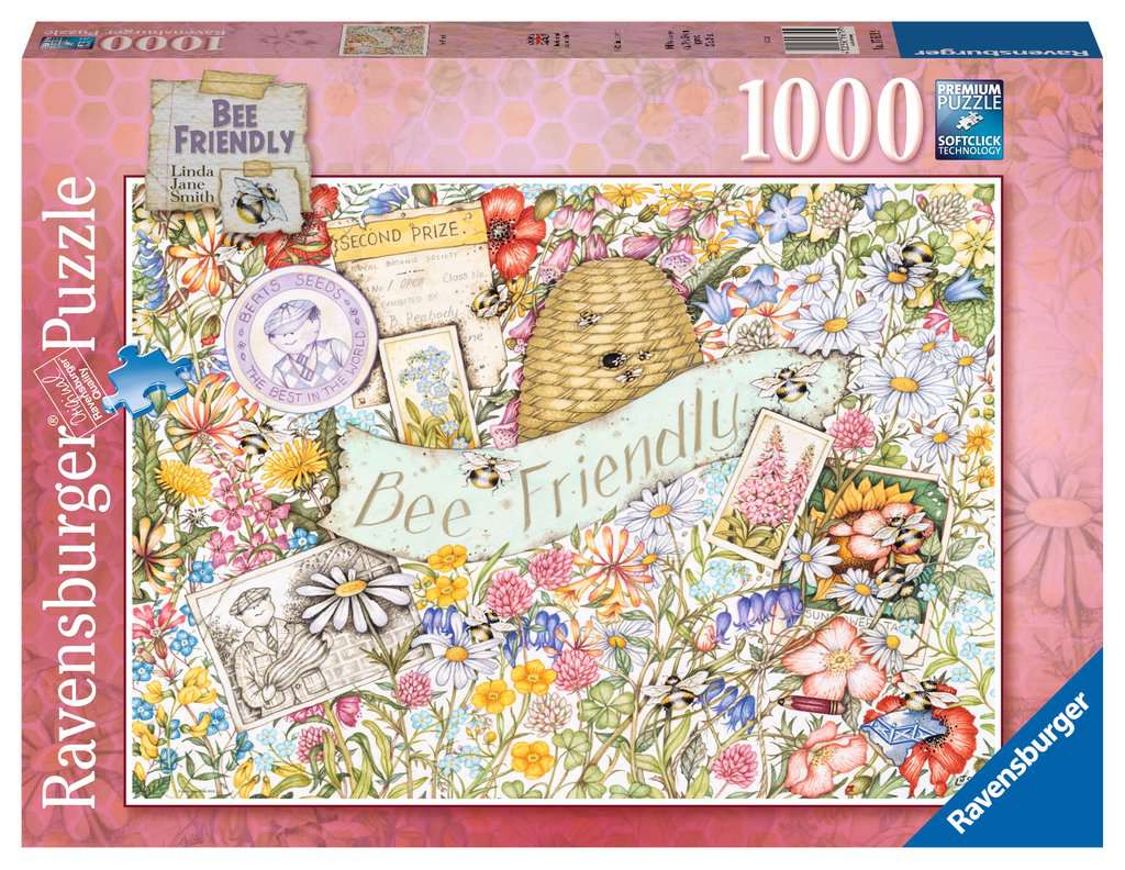 Bee Friendly – 1000 Piece Jigsaw Puzzle (Ravensburger)