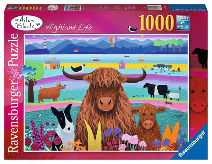 Ravensburger - Highland Life - 1000 Piece Jigsaw Puzzle