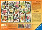 Tropical Butterflies – 1000 Piece Jigsaw Puzzle (Ravensburger)