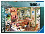 The Artist’s Shed – 1000 Piece Jigsaw Puzzle (Ravensburger)