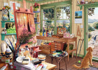 The Artist’s Shed – 1000 Piece Jigsaw Puzzle (Ravensburger)