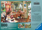 The Artist’s Shed – 1000 Piece Jigsaw Puzzle (Ravensburger)