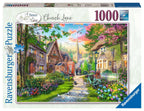 Down the Lane No.4 Church Lane – 1000 Piece Jigsaw Puzzle (Ravensburger)
