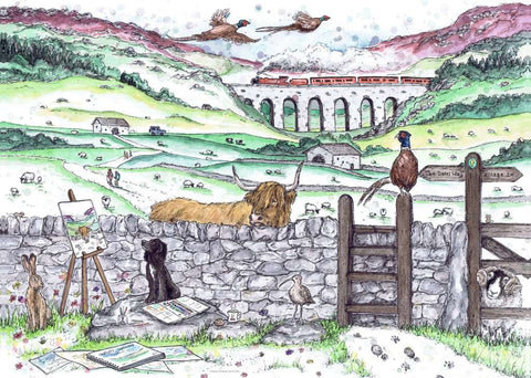 Yorkshire Dales – 1000 Piece Jigsaw Puzzle (Ravensburger)